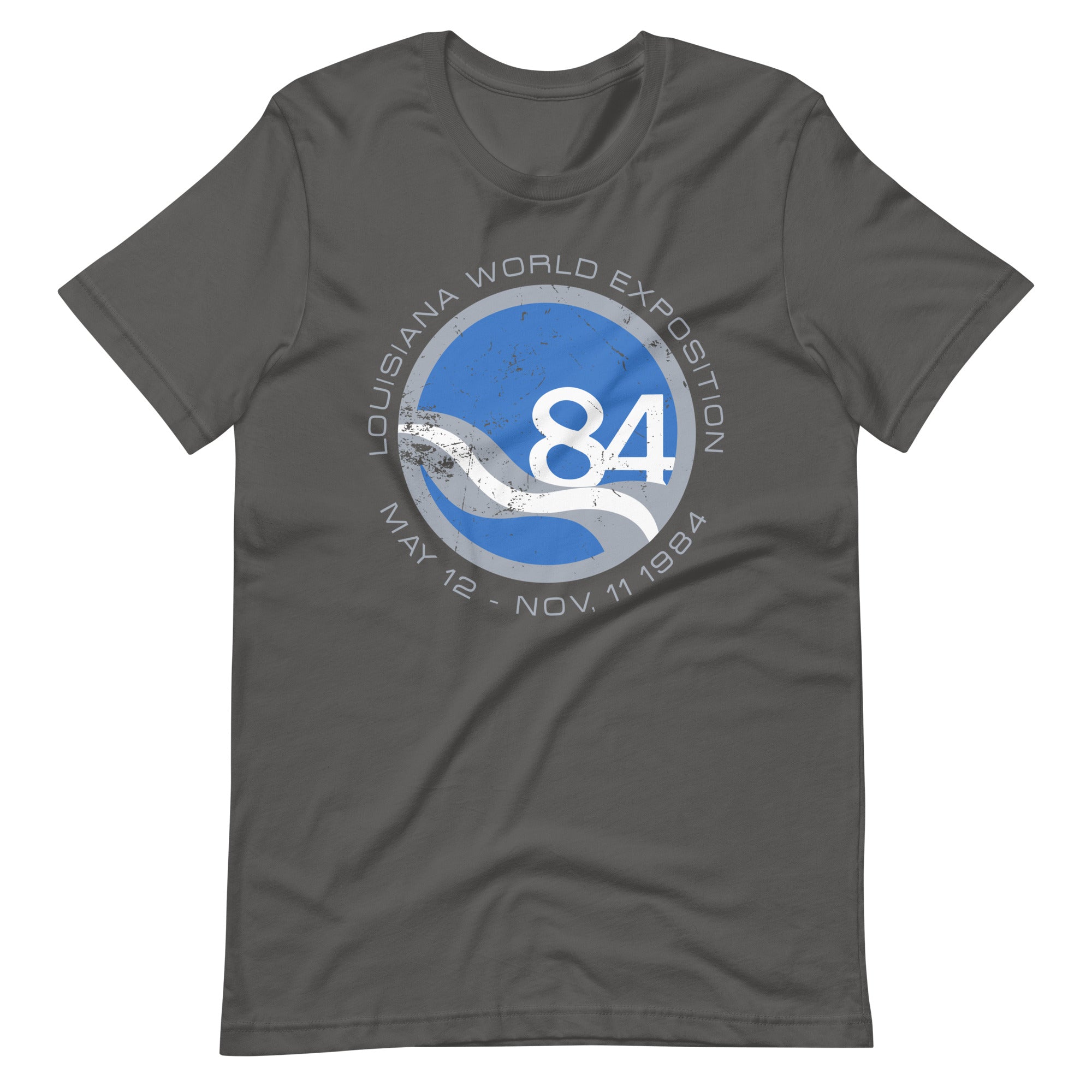 1984 World’s Fair New Orleans T-Shirt Asphalt