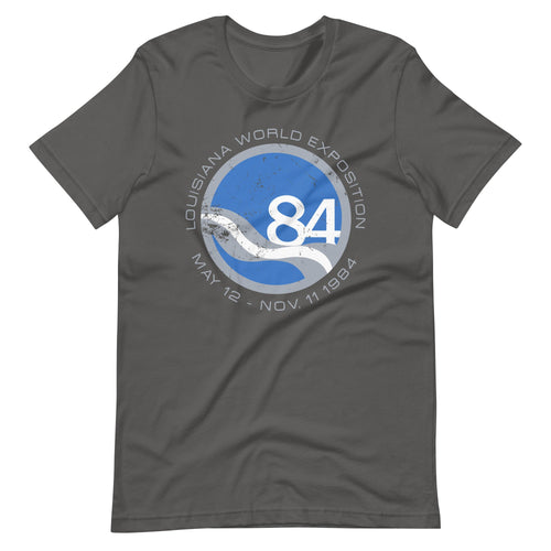 1984 World’s Fair New Orleans T-Shirt Asphalt