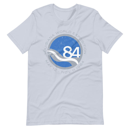 1984 World’s Fair New Orleans T-Shirt Light Blue