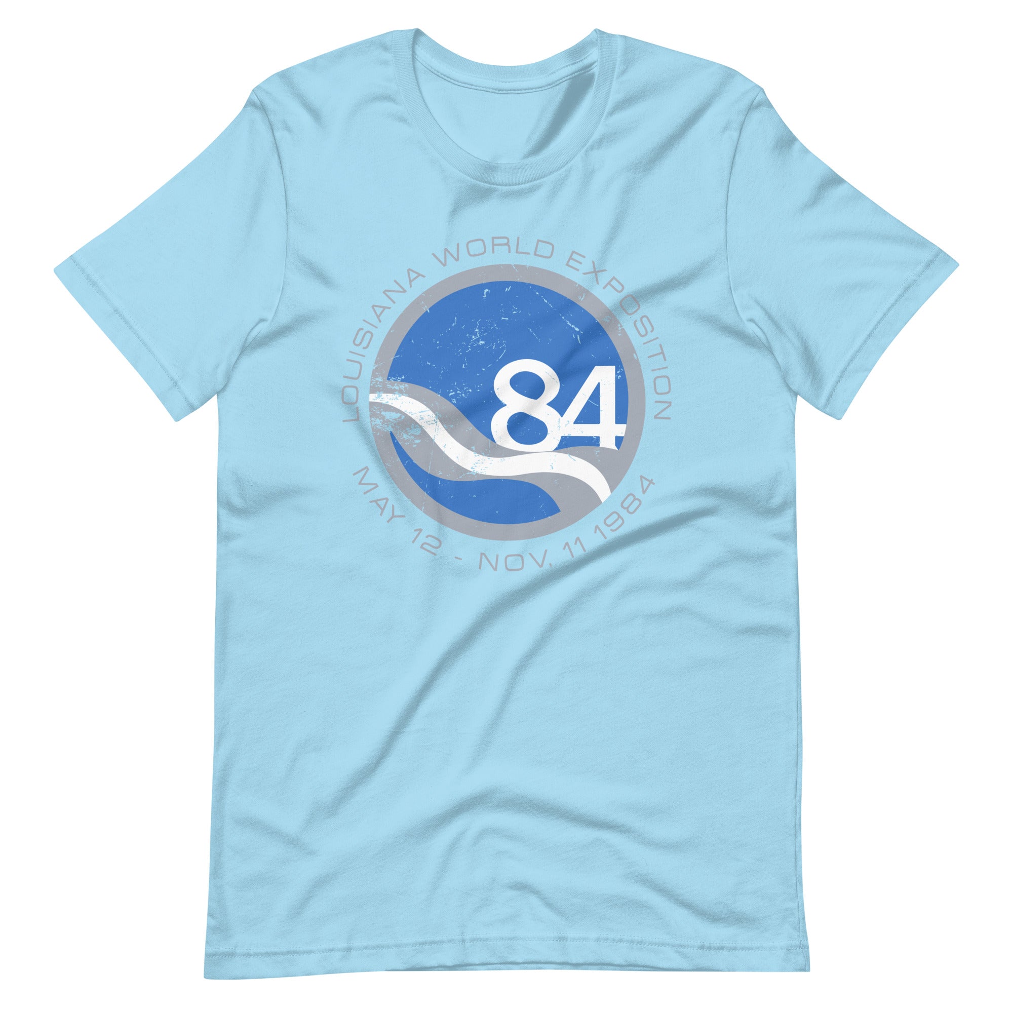 1984 World’s Fair New Orleans T-Shirt Ocean Blue