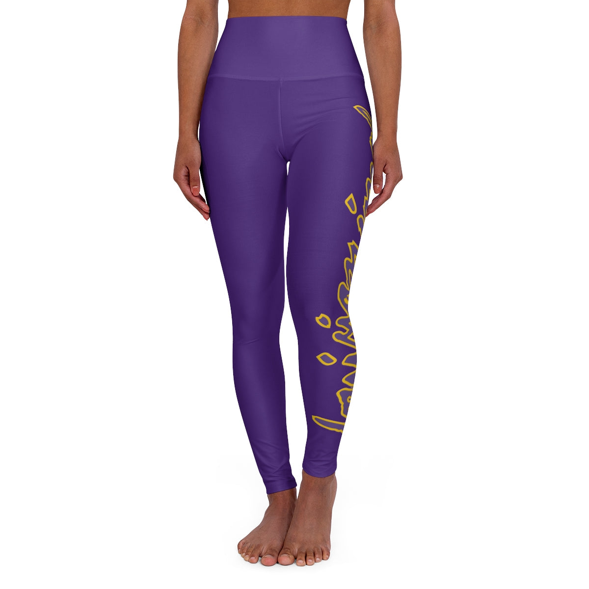 Louisianimal High Waisted Yoga Leggings