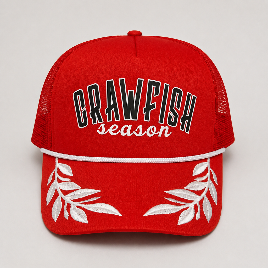 Crawfish Boil Trucker Captain Hat