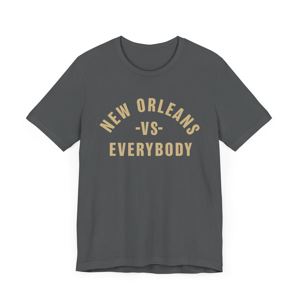 New Orleans vs Everybody Asphalt T-Shirt