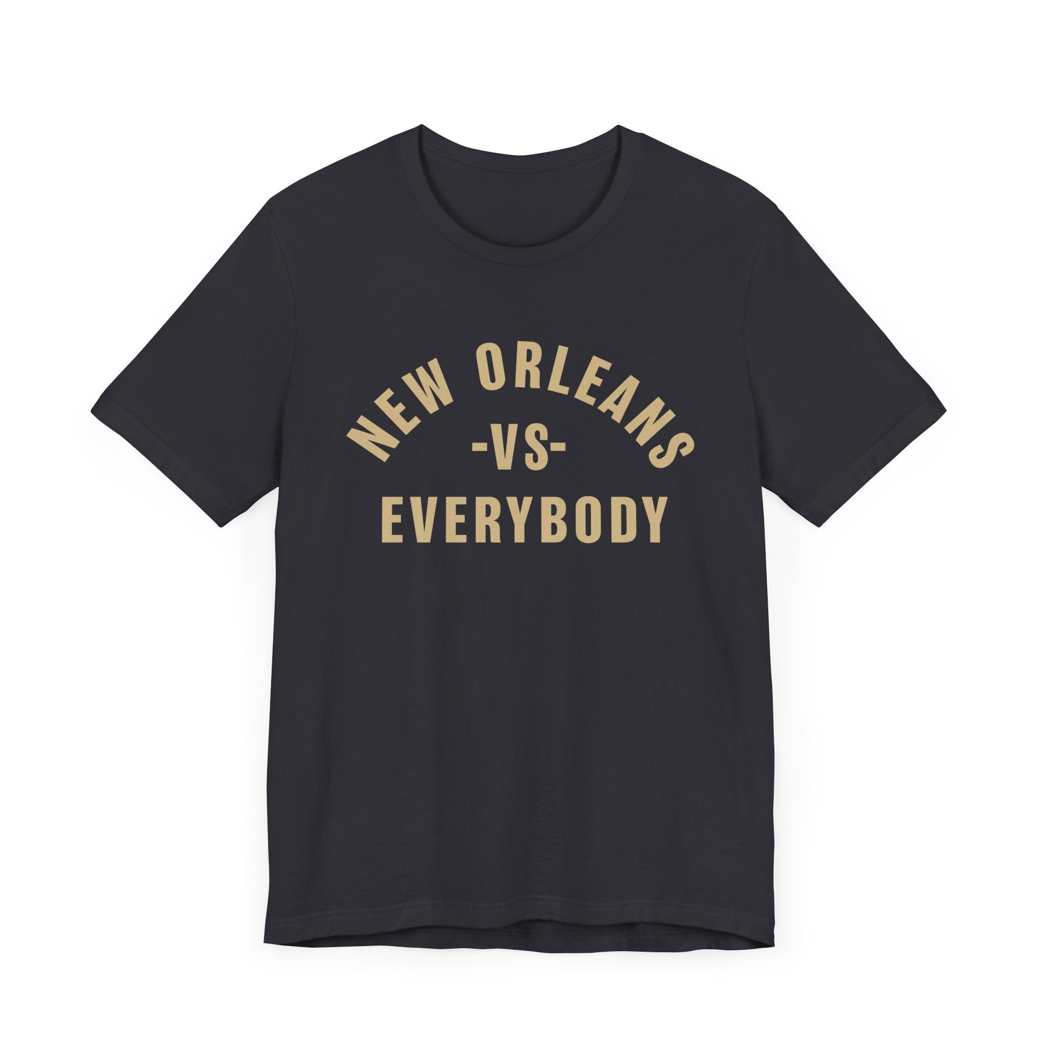 New Orleans vs Everybody Dark Grey T-Shirt