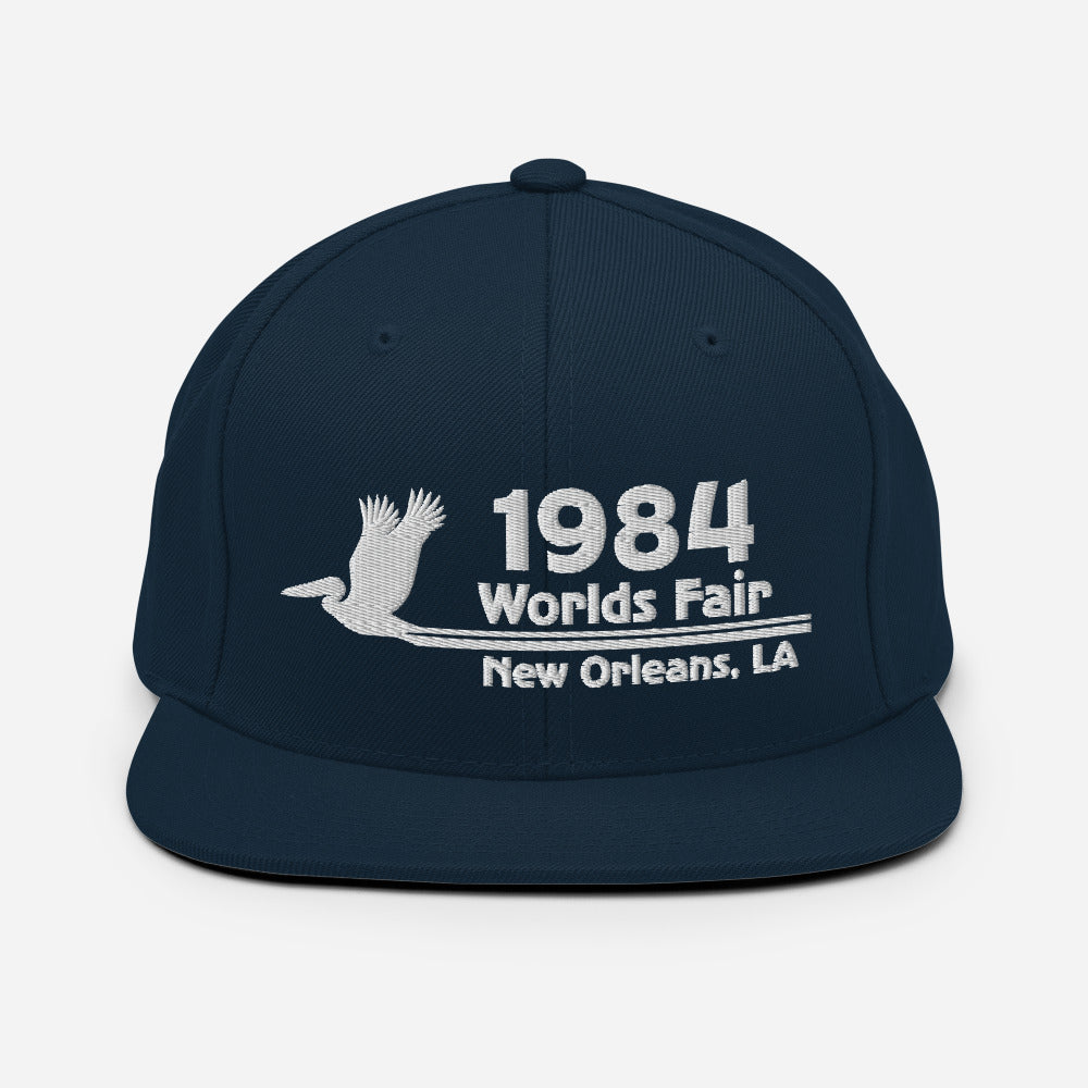 1984 New Orleans World's Fair Snap Back Hat