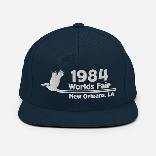 1984 New Orleans World's Fair Snap Back Hat