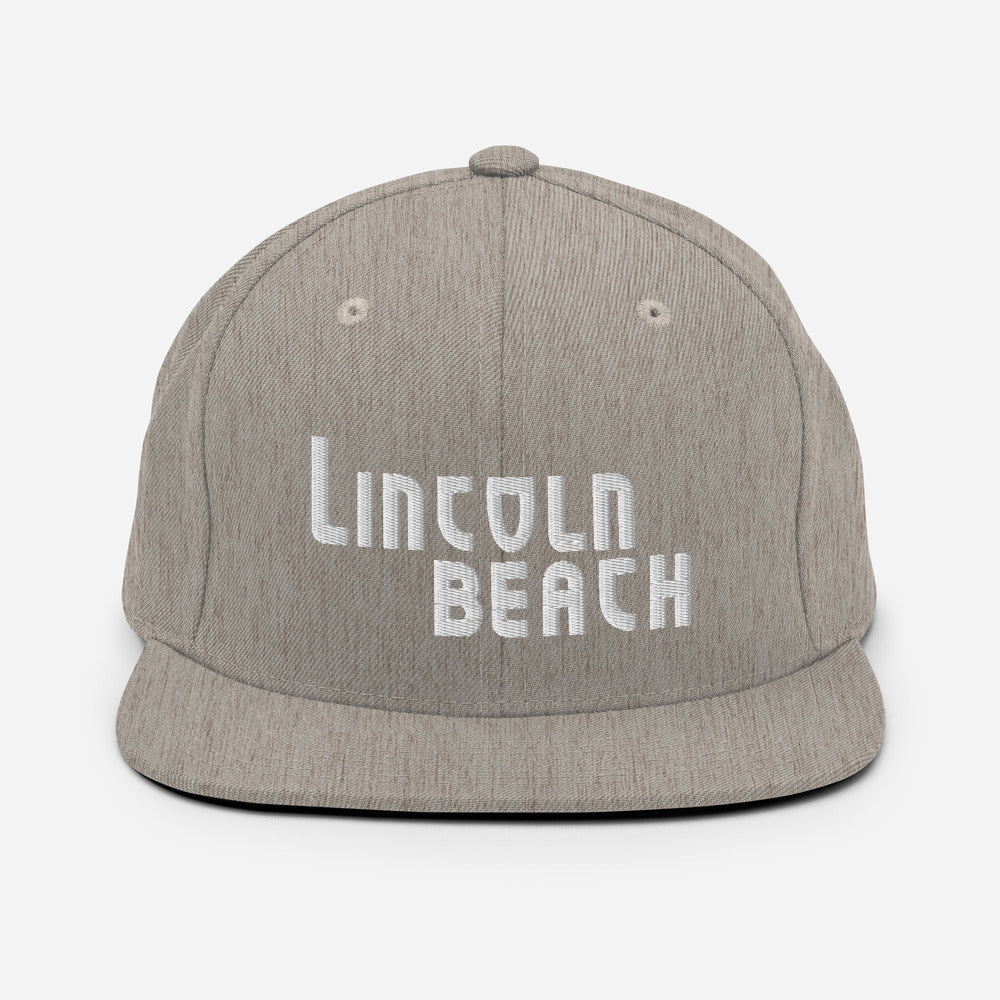 Lincoln Beach Snapback Hat