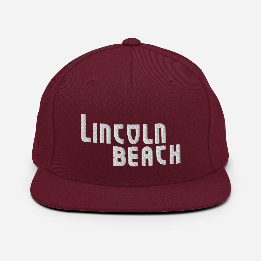 Lincoln Beach Snapback Hat