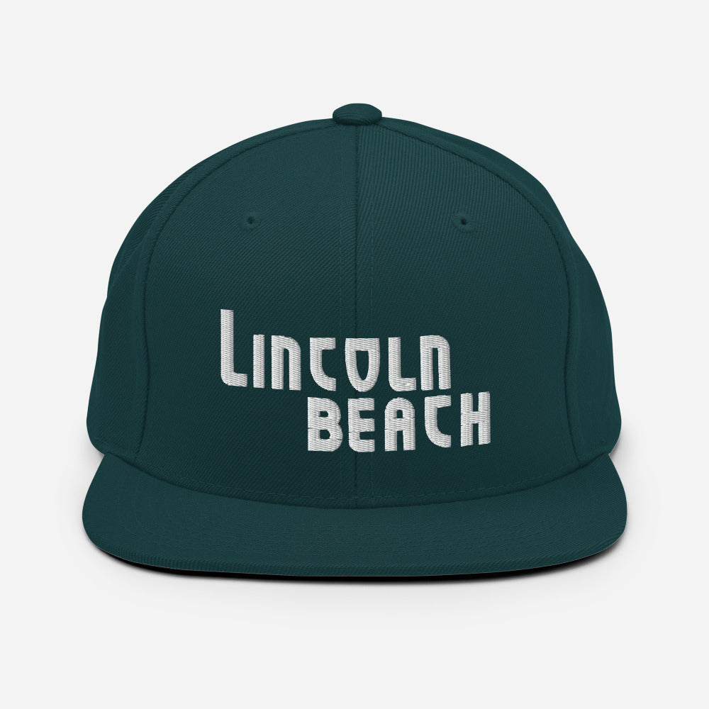 Lincoln Beach Snapback Hat
