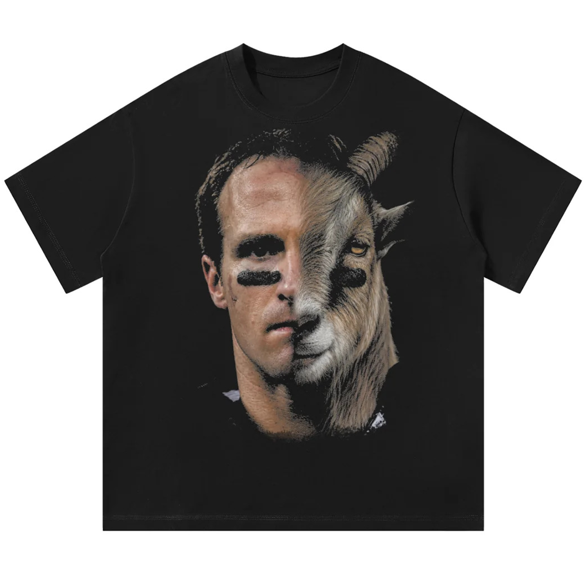 Drew Brees Half Man. Half Goat.