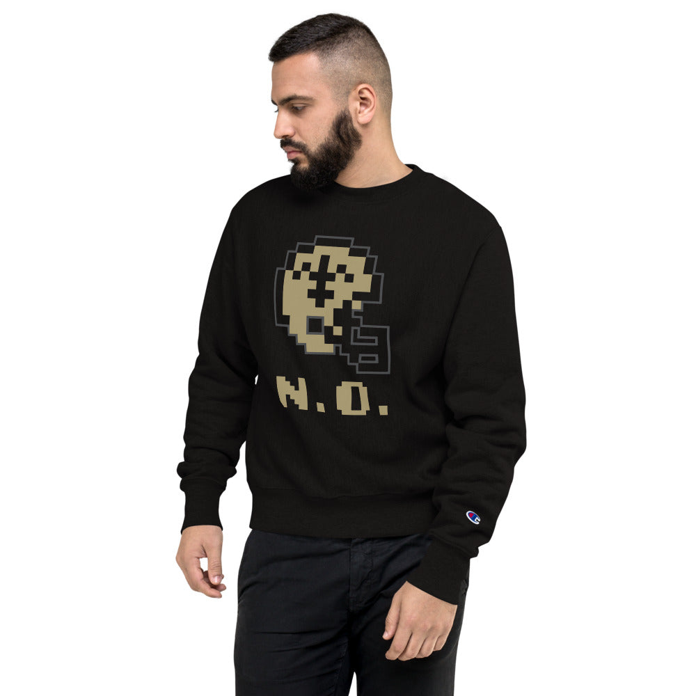 Saints Tecmo Bowl Champion Long Sleeve Sweatshirt