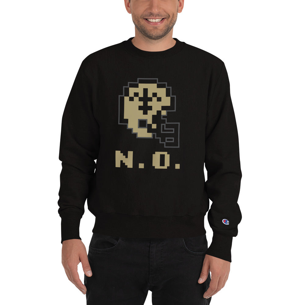 Saints Tecmo Bowl Champion Long Sleeve Sweatshirt