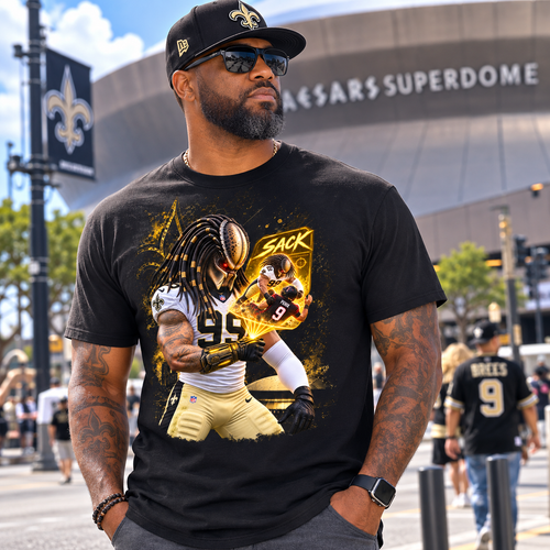 Chase Young Predator Sack Graphic T-Shirt
