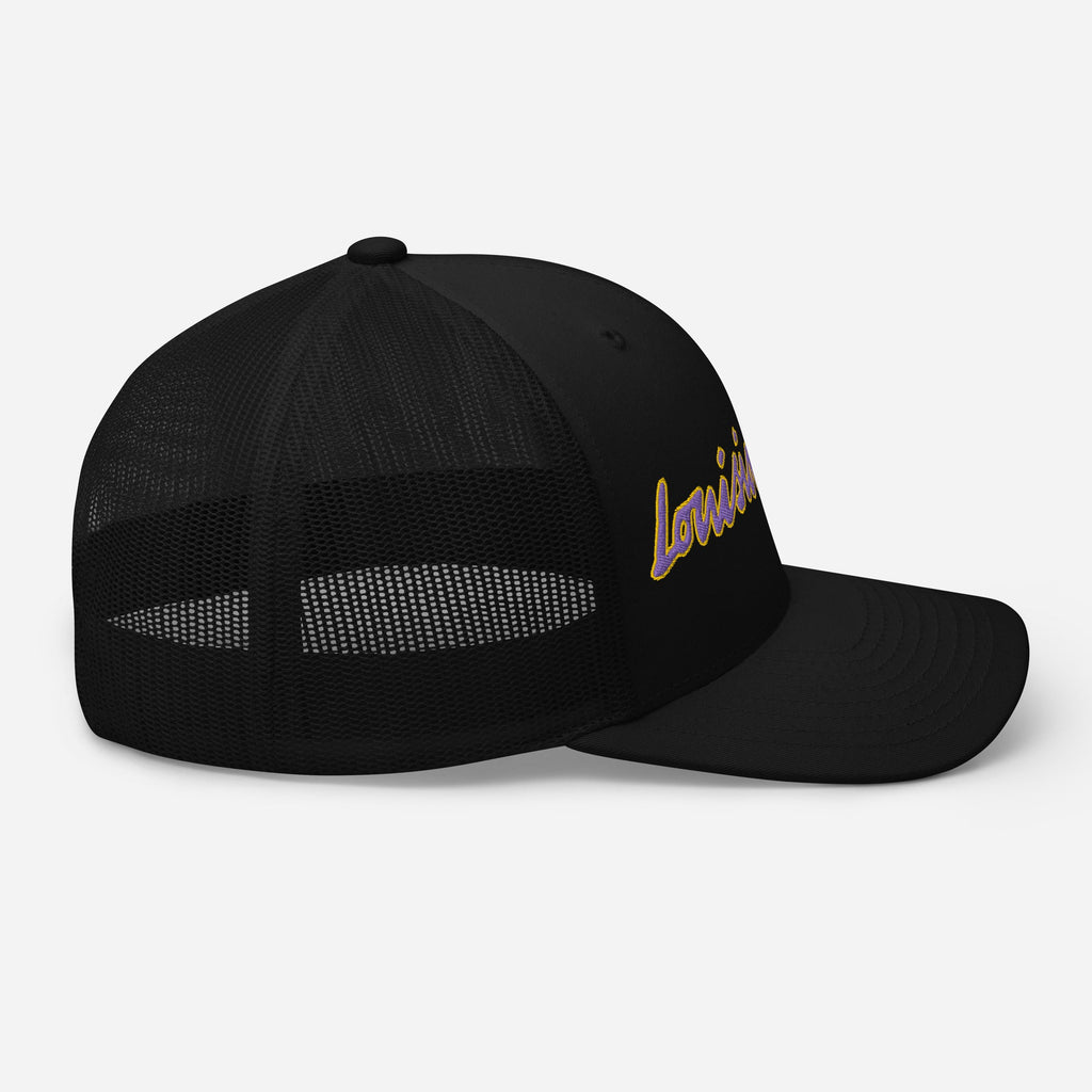 Louisianimal Curved Brim Trucker Cap