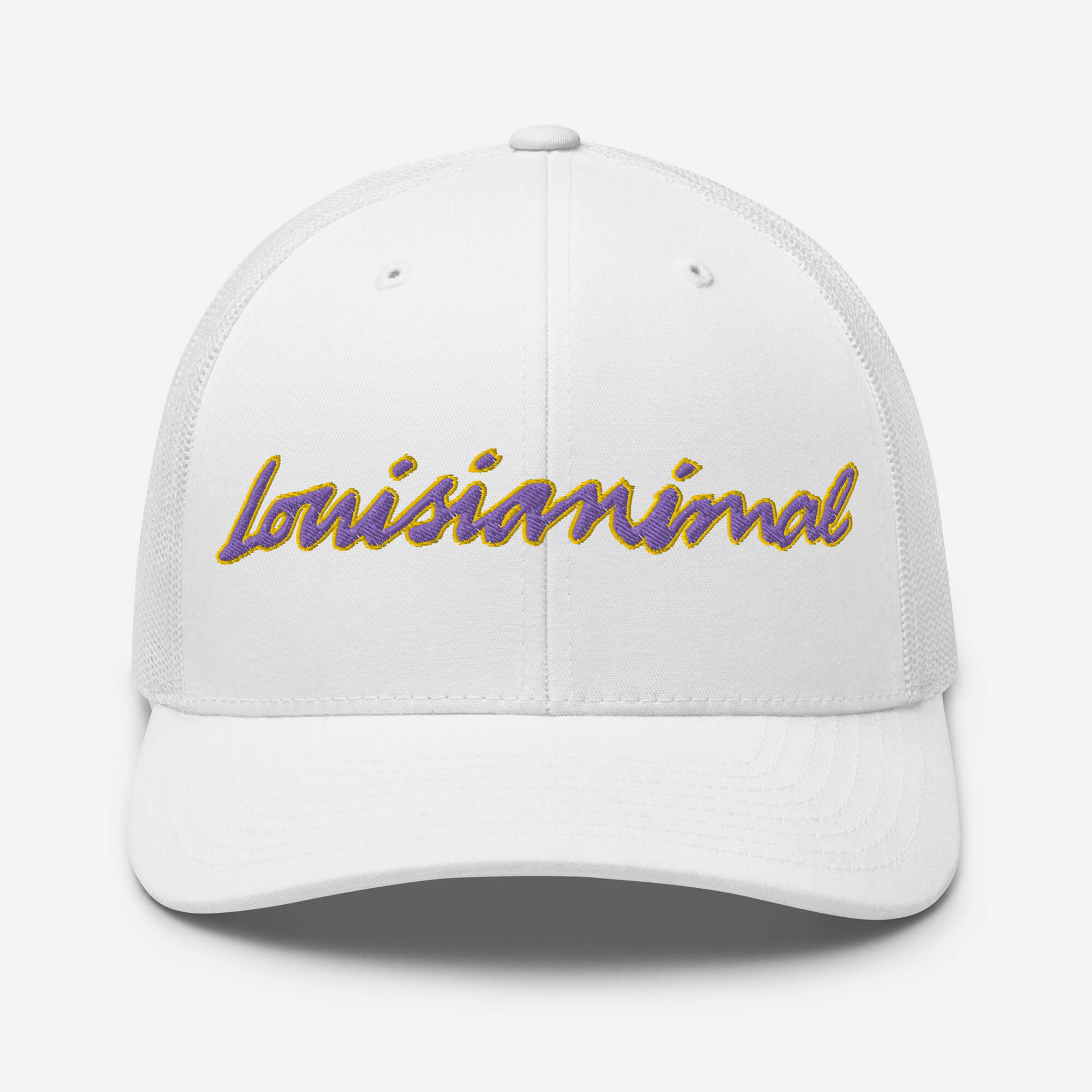 Louisianimal Curved Brim Trucker Cap