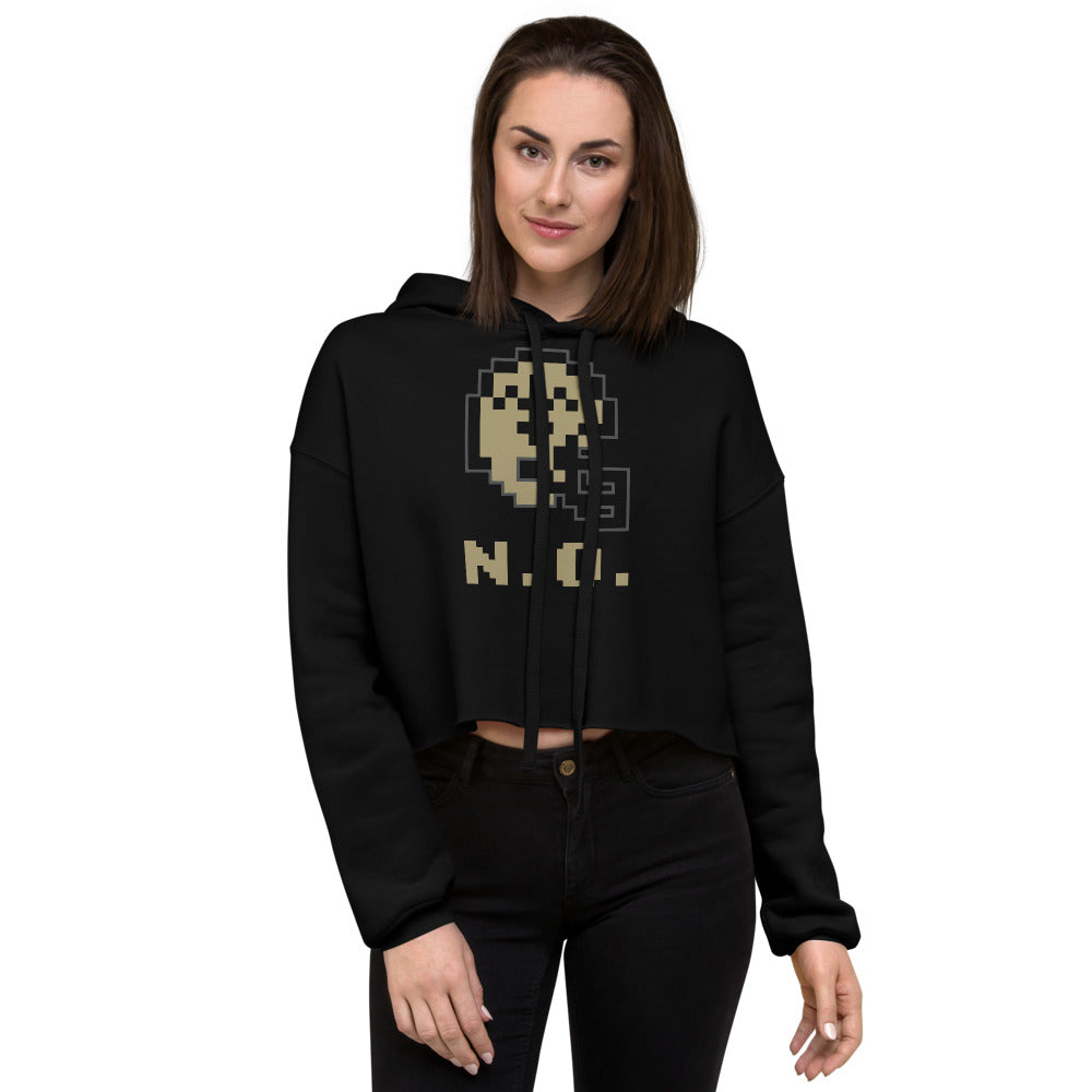 Saints Tecmo Bowl Crop Hoodie